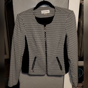 Cavin Klein checkered blazer